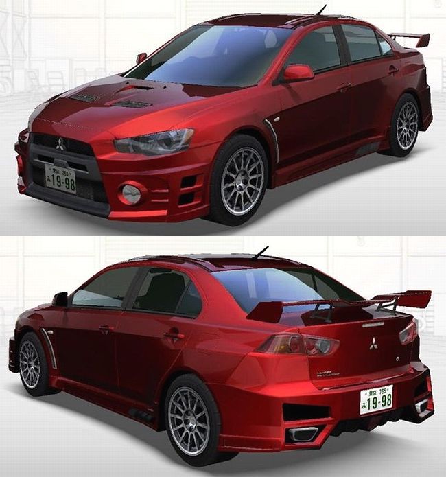 LANCER EVOLUTION X GSR (CZ4A) - 湾岸ミッドナイト MAXIMUM TUNE